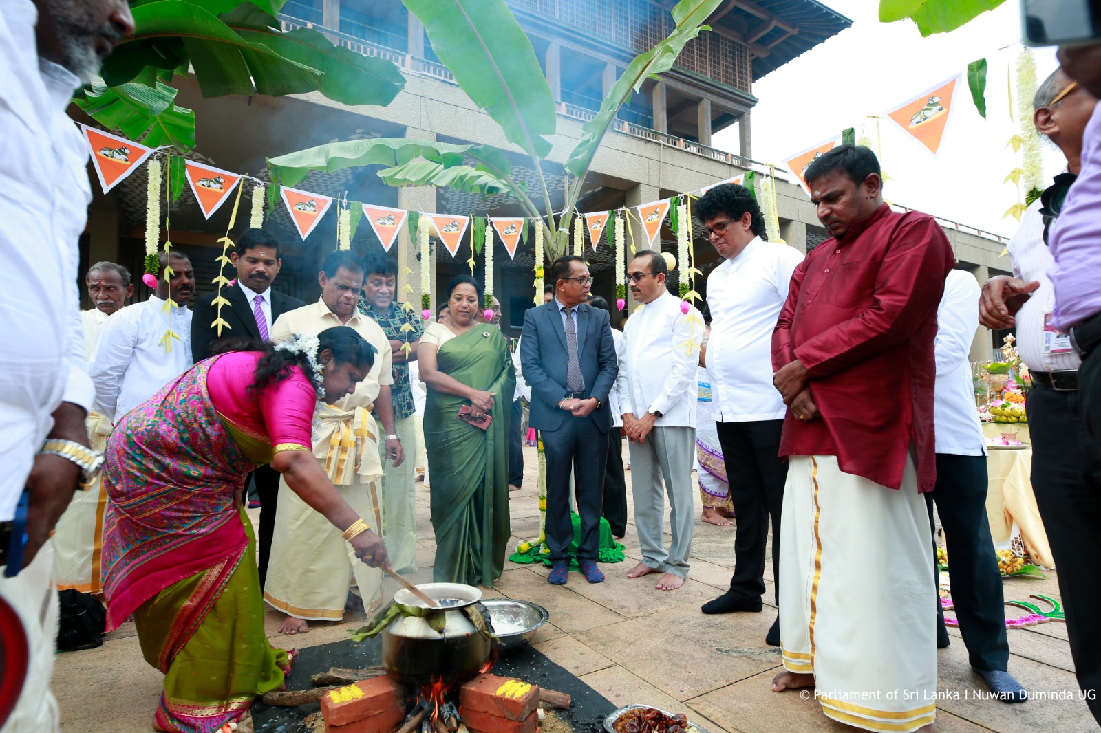 இலங்கை பாராளுமன்றத்தில் முதன்முறையாக தைப்பொங்கல் நிகழ்வு