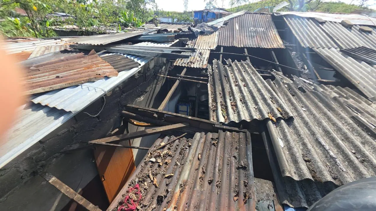 கொட்டகலையில் குடியிருப்பு பகுதியொன்றில் தீ பரவல்