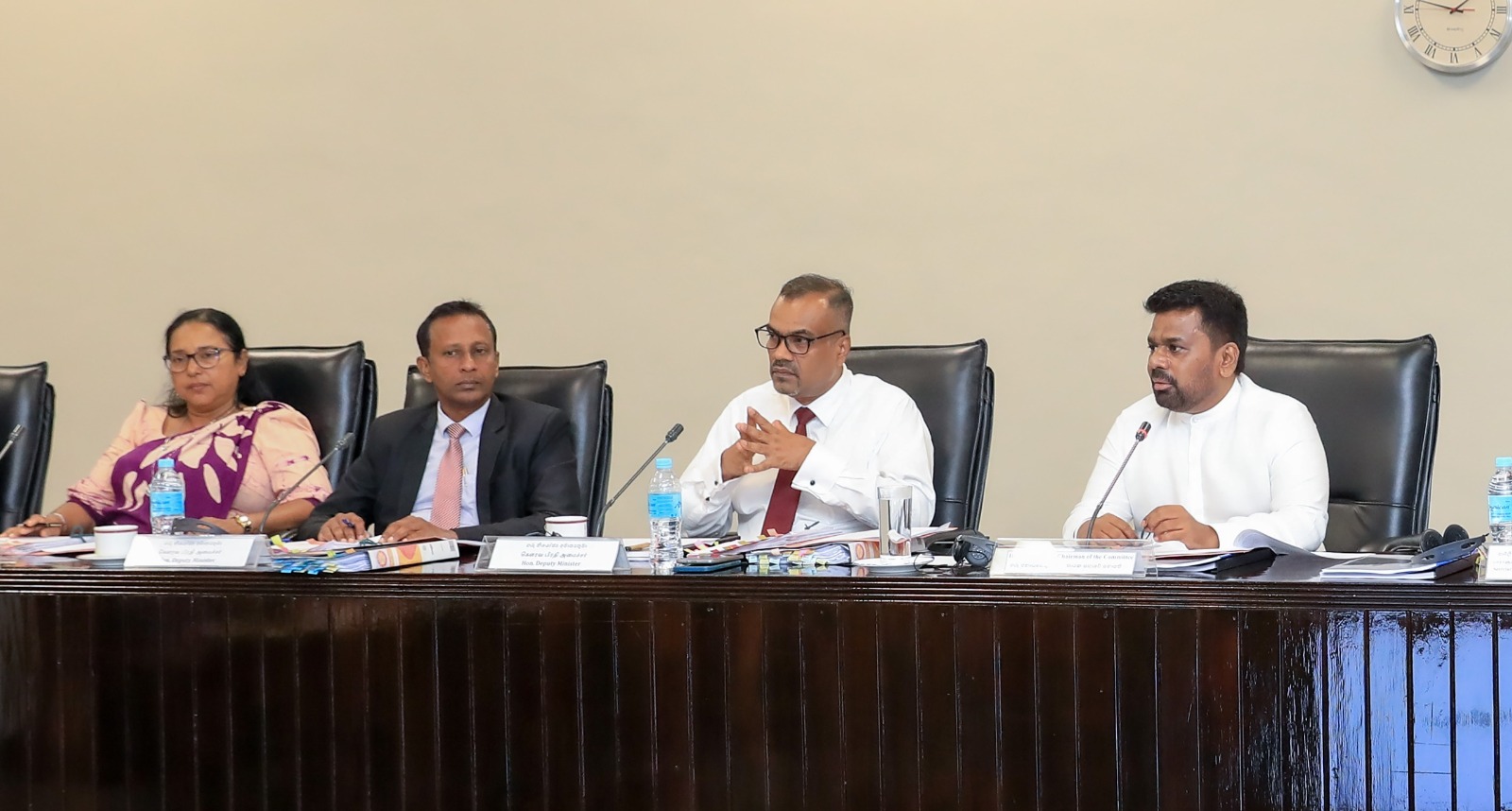 நிதி, திட்டமிடல் மற்றும் பொருளாதார அபிவிருத்தி அலுவல்கள் பற்றிய அமைச்சுசார் ஆலோசனைக் குழு  ஜனாதிபதி  அவர்களின் தலைமையில் கூடியது