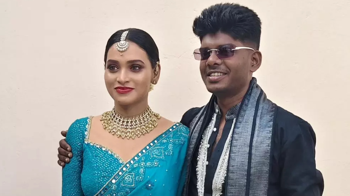 காதலியை கரம்பிடித்தார் ராப் பாடகர் வேடன்