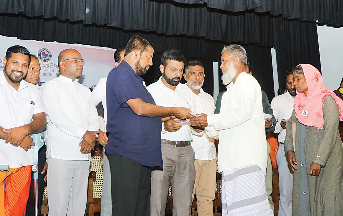 “தமக்கென்று இடம் – அழகான வாழ்க்கை” என்ற கருப்பொருளன் கீழ் புத்தளத்திற்கு 491 வீடுகள்