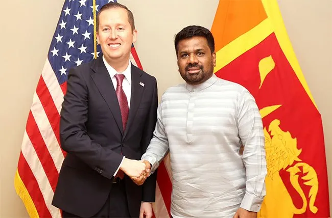 அமெரிக்க விசேட பிரதிநிதியுடன் ஜனாதிபதி அநுர கலந்துரையாடல்