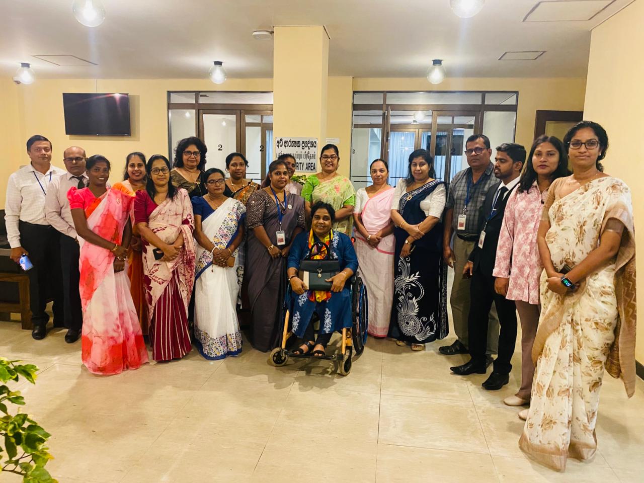 பெண் பாராளுமன்ற உறுப்பினர்களின் ஒன்றியம் மற்றும் இயலாமையுள்ள பெண்கள் சங்கம் ஆகியவற்றுக்கிடையில் கலந்துரையாடல்