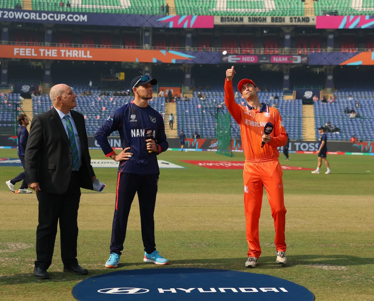 T20 உலகக் கிண்ணக் கிரிக்கெட் தொடர் : நாணய சுழற்சியில் நெதர்லாந்து வெற்றி