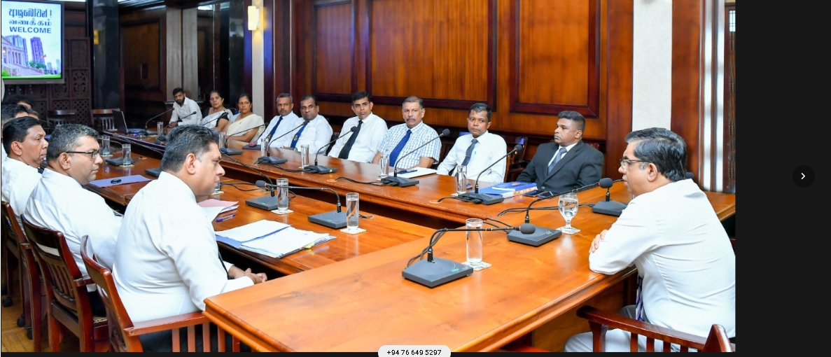 மதுவரித் திணைக்களத்தின் வருமான சேகரிப்பு, மறுசீரமைப்பு மற்றும் நவீனமயப்படுத்தல் செயல்முறை குறித்த கலந்துரையாடல்