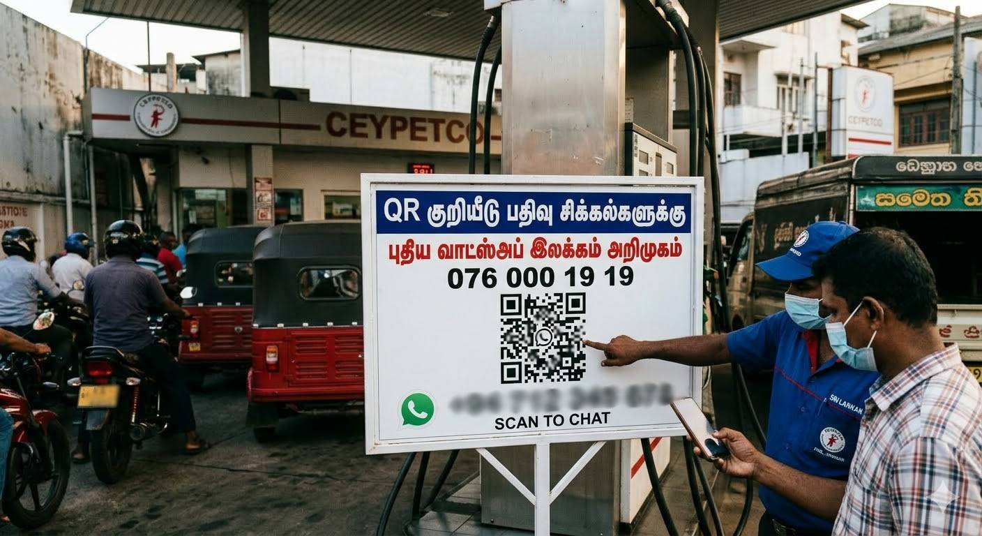 QR குறியீடு பதிவு சிக்கல்களுக்கு புதிய வாட்ஸ்அப் இலக்கம் அறிமுகம்