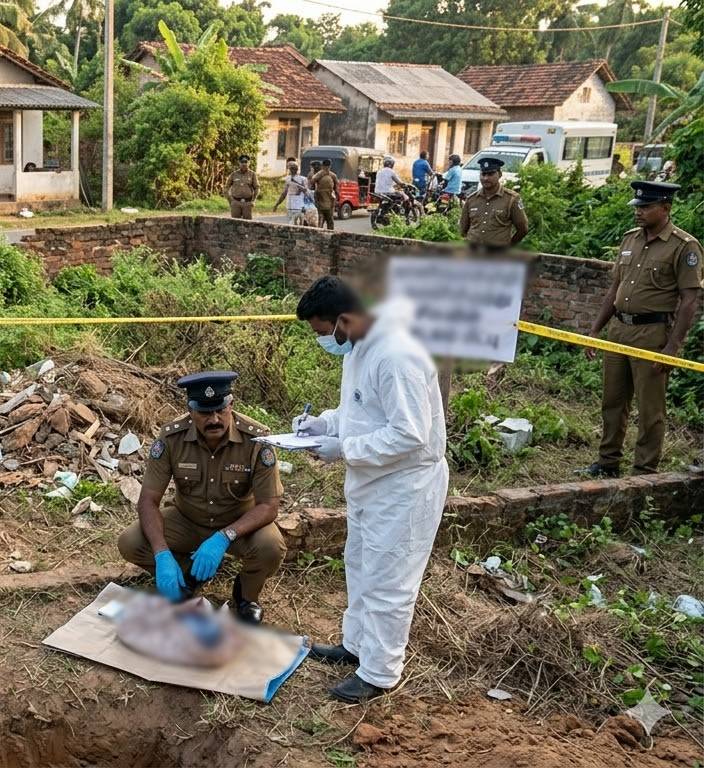 மீகஸ்வெவில் பெண் சிசுவின் சடலம் மீட்பு