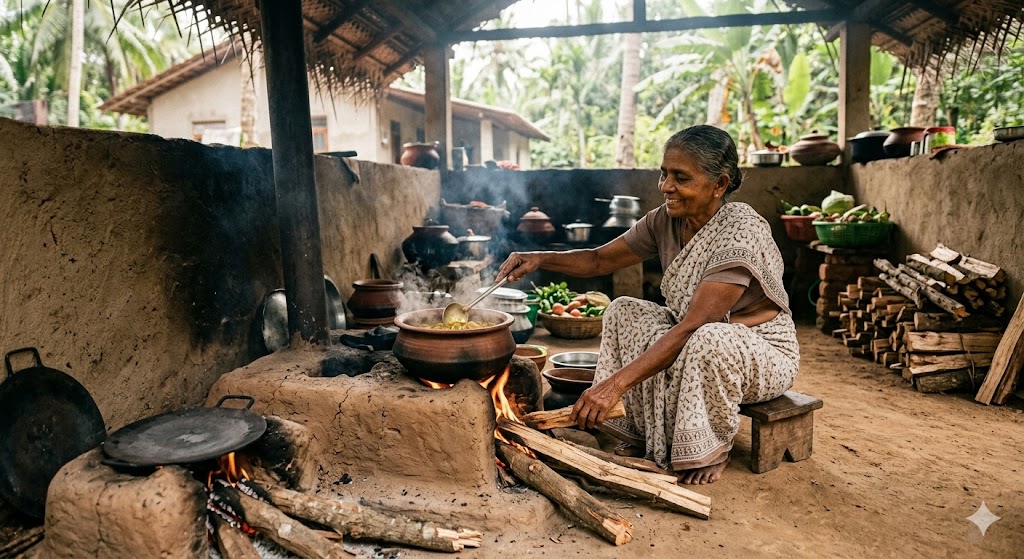 விறகு அடுப்பில் சமைப்பதால் கிடைக்கும் நன்மைகள்