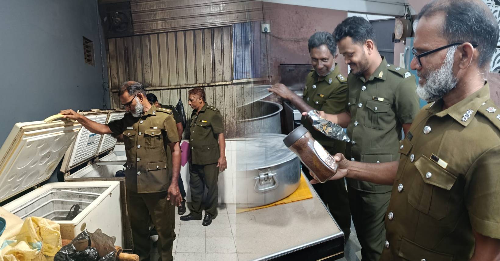 சம்மாந்துறையில் இரவு உணவகங்களில் திடீர் சுகாதாரச் சோதனை