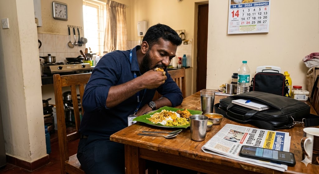 வேகமாக சாப்பிடுபவரா நீங்கள் ?