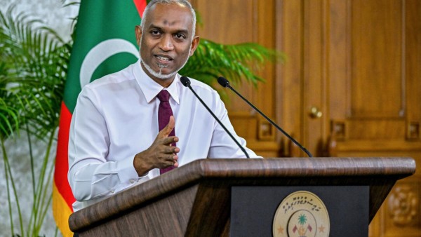 மாலைத்தீவு ஜனாதிபதி மொஹமட் முயிசுஇன்று நாட்டிற்கு வருகை