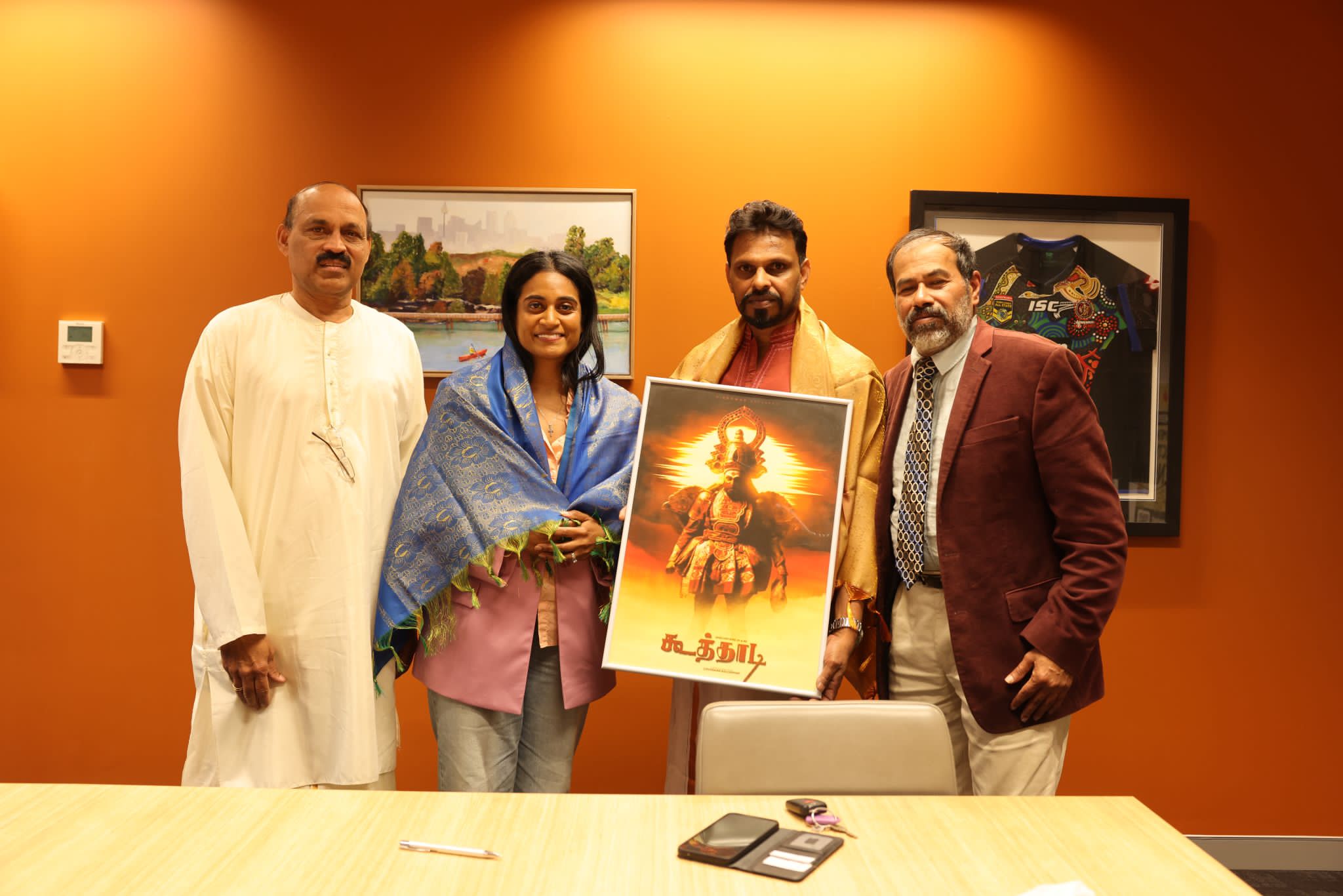 ஆஸ்திரேலிய பாராளுமன்றத்தில் தமிழ் கலாசாரத்தின் குரல் ; “கூத்தாடி” திரைப்பட குழுவினரை நேரில் அழைத்து கௌரவித்த எம்பி ஆஷ் அம்பிகைப்பாகர்