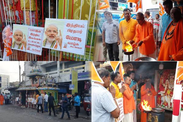 மோடி வெற்றி ; யாழில் கொண்டாட்டம்